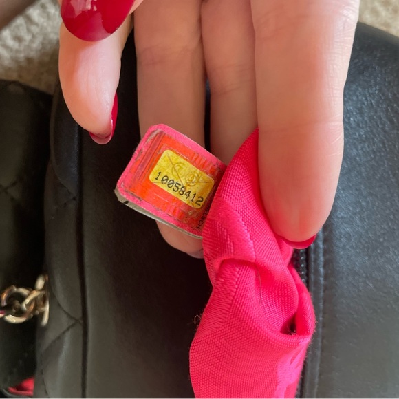 Sold Beautiful Chanel Cambon Small Reporter black and white - Picture 8 of 12